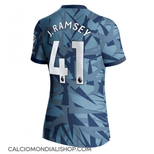 Maglie da calcio Aston Villa Jacob Ramsey #41 Terza Maglia Femminile 2023-24 Manica Corta